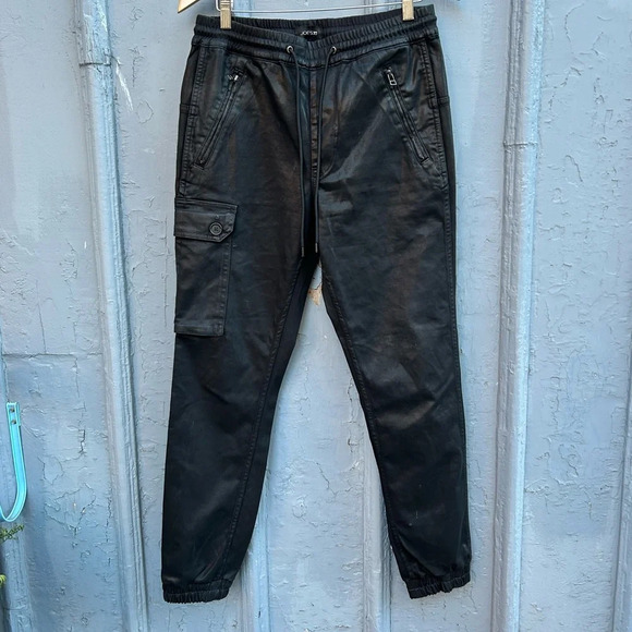 Joe’s Jeans Coated Sateen Cargo Pants, approx size 28 - Picture 3 of 13